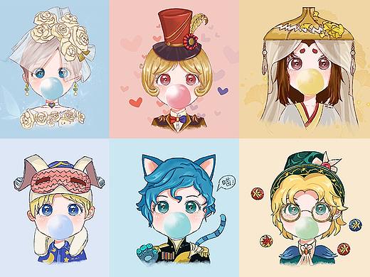 第五人格-角色头像(吹泡泡系列)