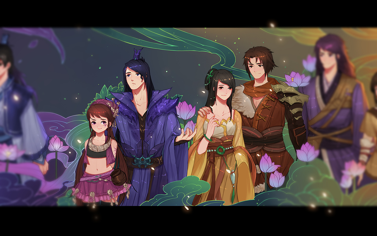 记年·仙剑（图ZNjUxNDU2MDA=） - 游戏原画 - 站酷设计师山栖原创素材 - 站酷ZCOOL