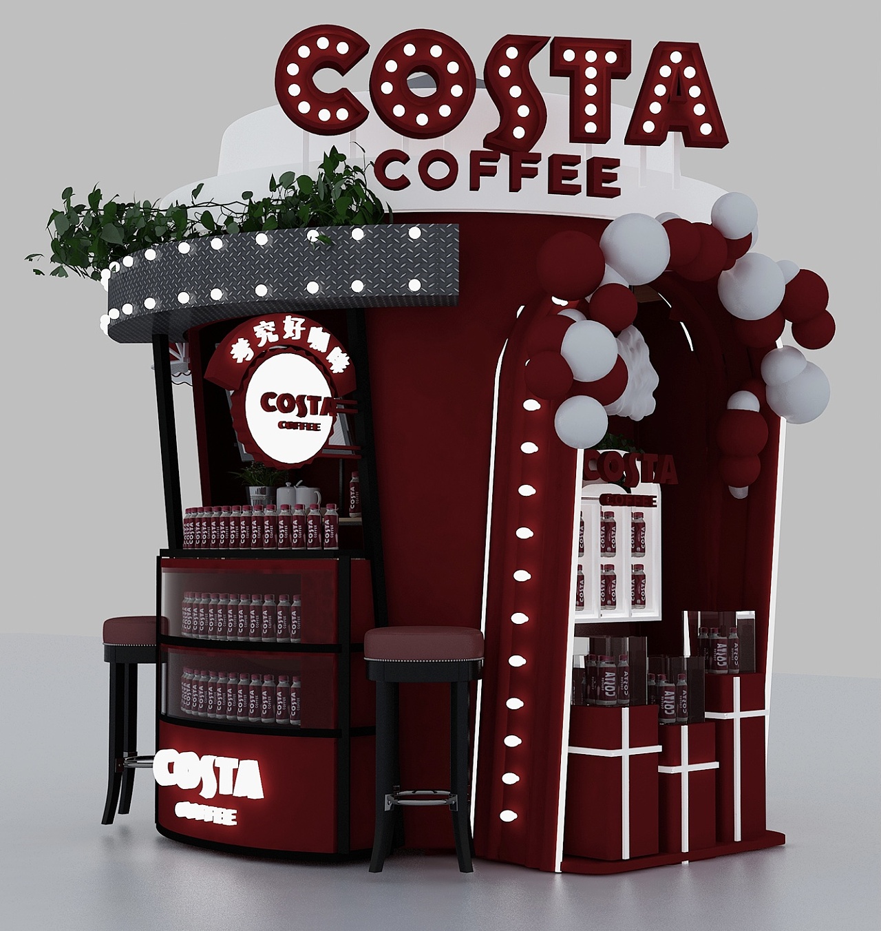 包柱陈列|空间|展陈设计|huan888 - 原创作品 - 站酷 (zcool)