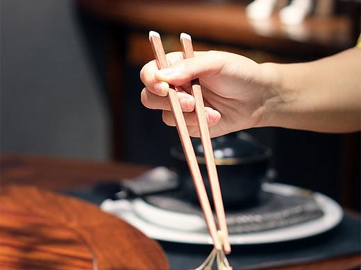 匠艺丨心贝木筷