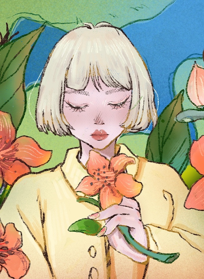 木棉花盛开的季节|插画|创作习作|衍非然 - 原创作品 - 站酷 (zcool)