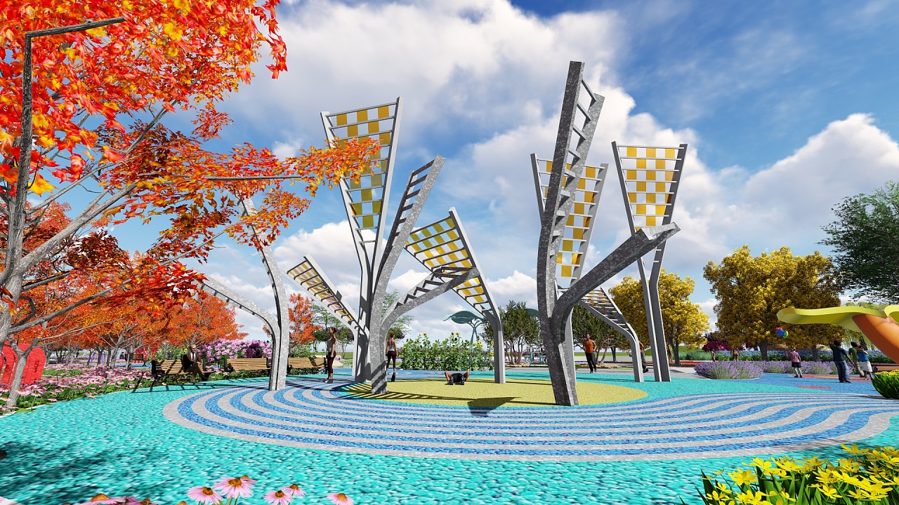 滨水公园景观设计lu