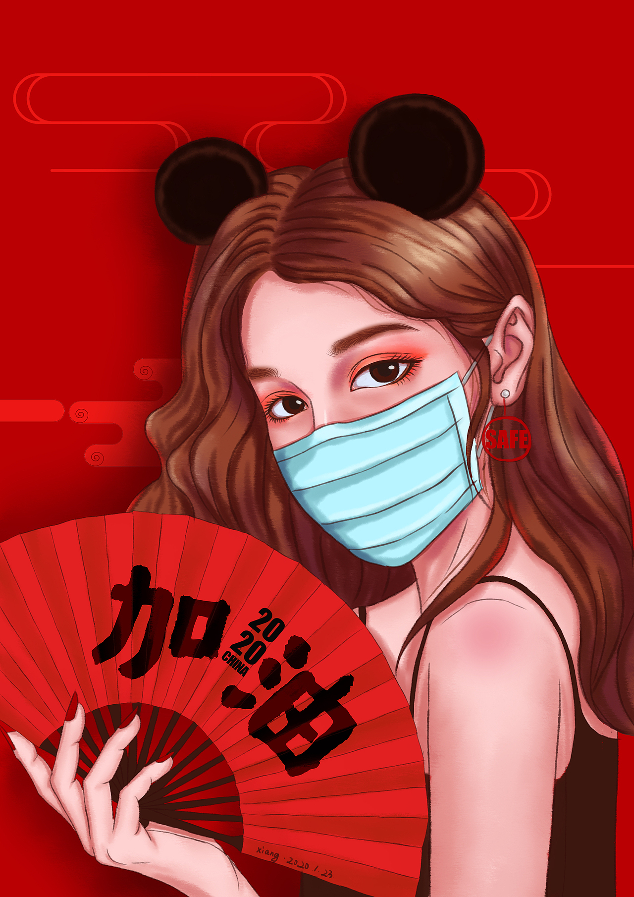 武汉加油（图ZMTk0MzE3NTIw） - 创作习作 - 站酷设计师童话小栈栈主原创素材 - 站酷ZCOOL