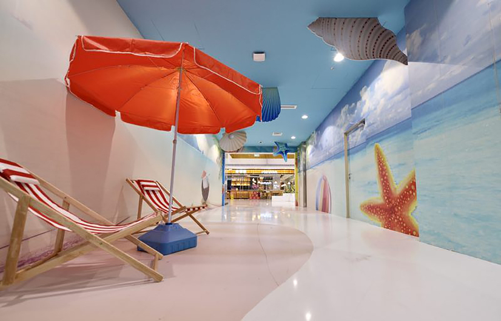 万达广场街区通道改造Design