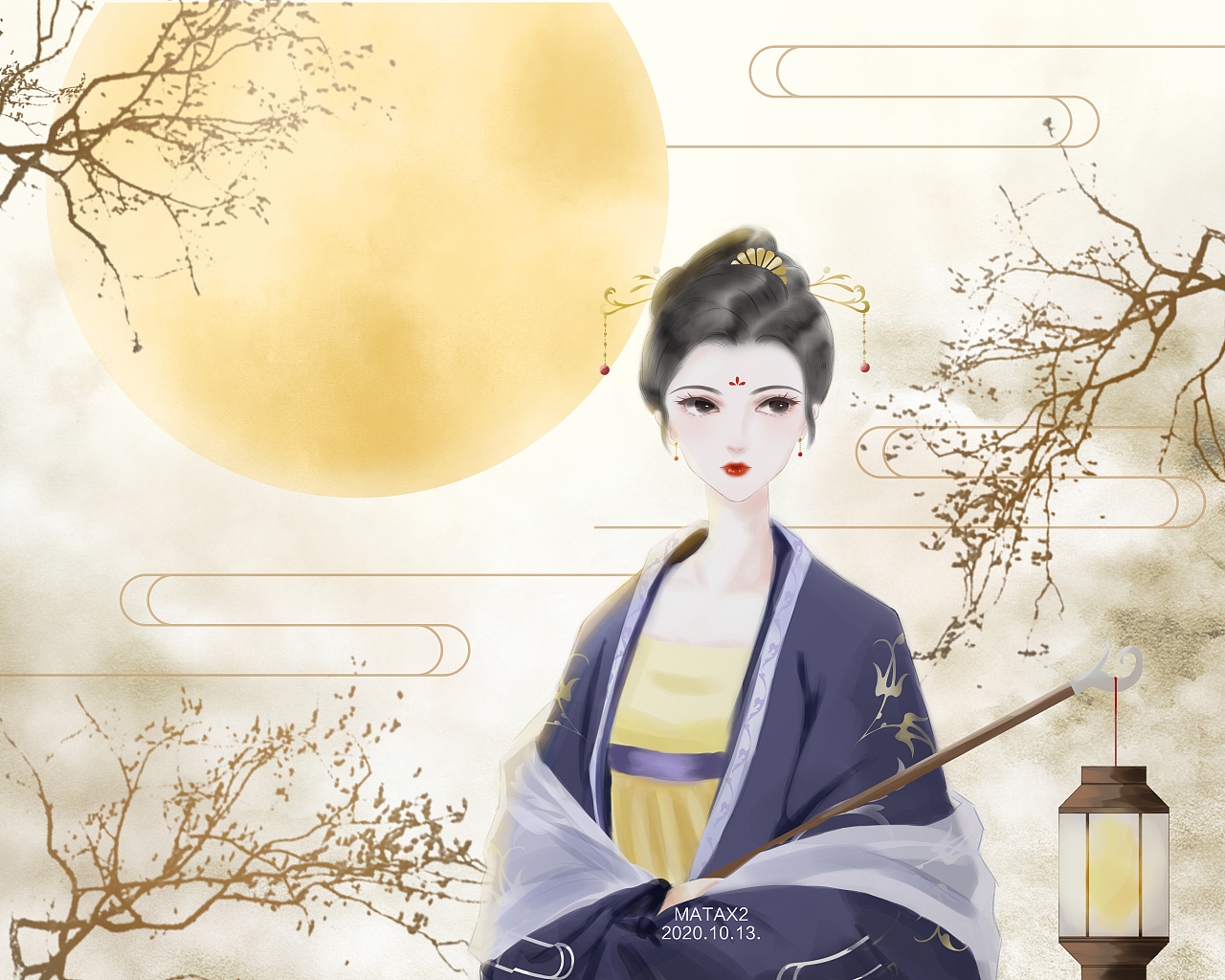 画了一个仙姑?|插画|创作习作|matax2 - 原创作品 - 站酷 (zcool)