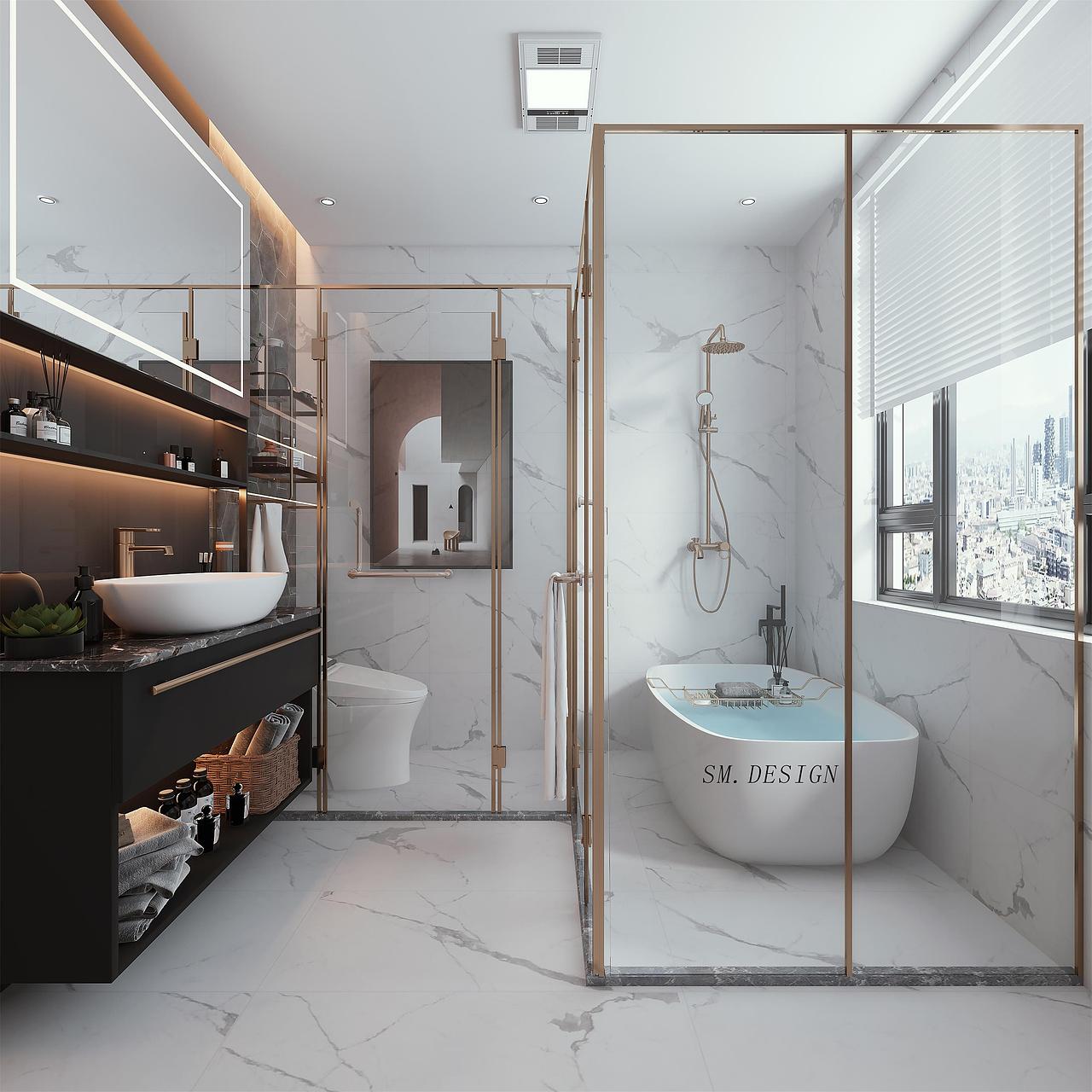 SM.DESIGN-森木|后现代家装黑白灰（图ZMjM5MDQ4NDQ4） - 家装设计 - 站酷设计师森木空间设计原创素材 - 站酷ZCOOL