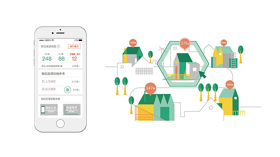 链家APP卖房频道2.0动画宣传片（图ZNTY2MDI1MjQ=） - Motion Graphic - 站酷设计师INFINI映纷创意原创素材 - 站酷ZCOOL