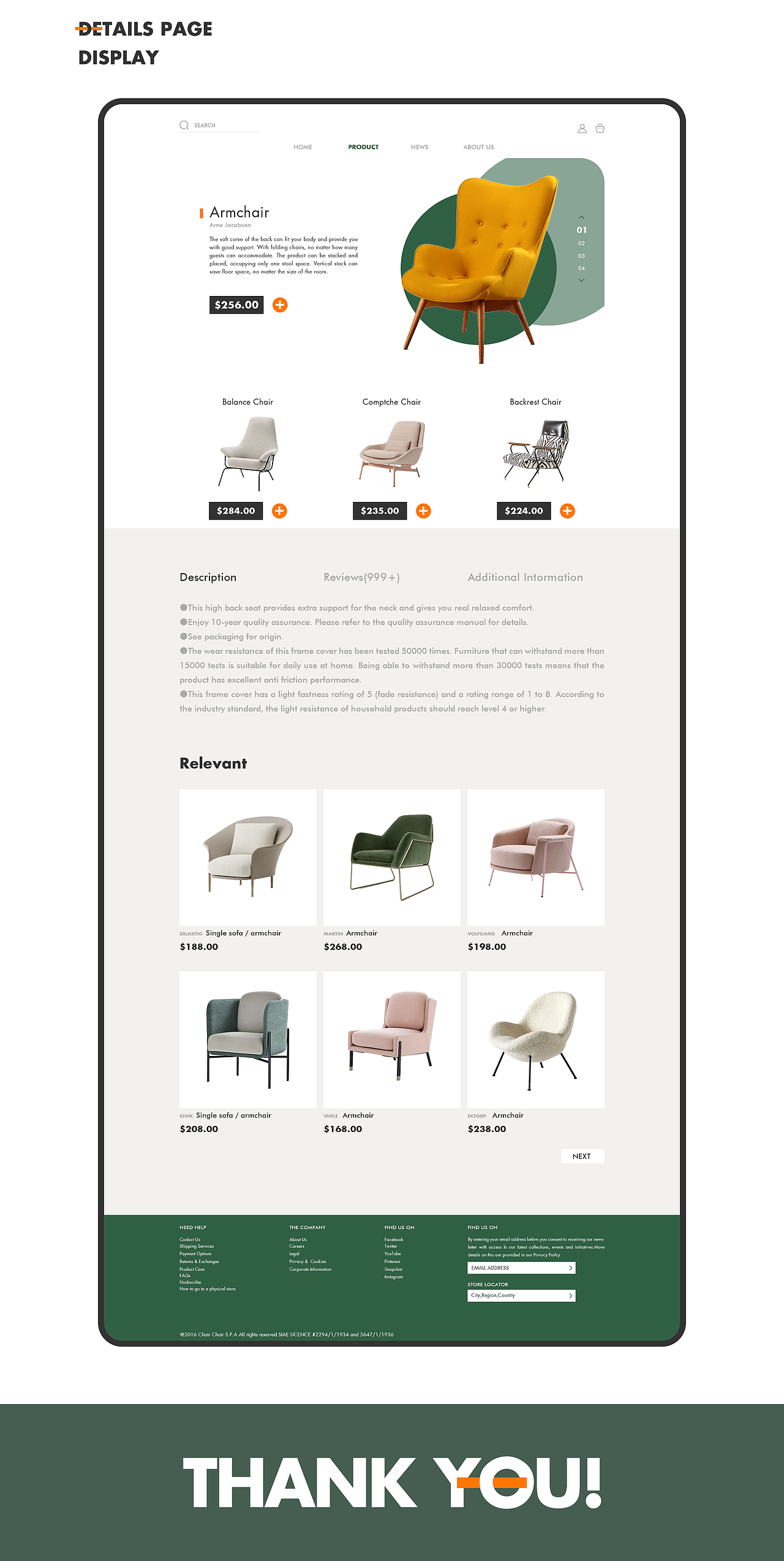 Deer chair | 家具企业网站设计（图ZMjAxNzUzMTQw） - 企业官网 - 站酷设计师程小白zz原创素材 - 站酷ZCOOL