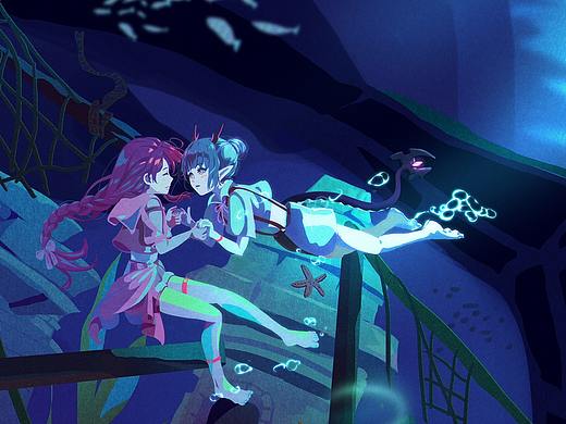 幻想世界架空场景