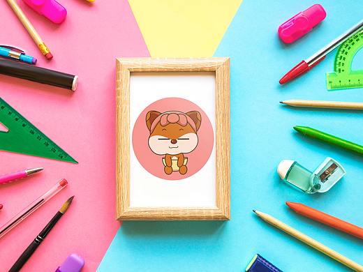 微信表情包--小梨