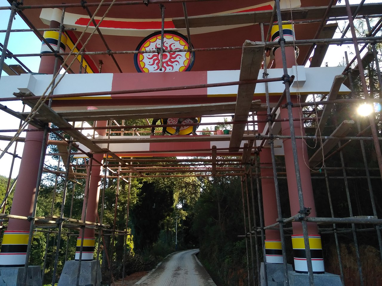 彝族花纹云南彝族文化彩绘公司彝族绘画彝族服装服饰（图ZMTA2NTQ2NTIw） - 其他手工艺 - 站酷设计师云南锦泰彩绘原创素材 - 站酷ZCOOL