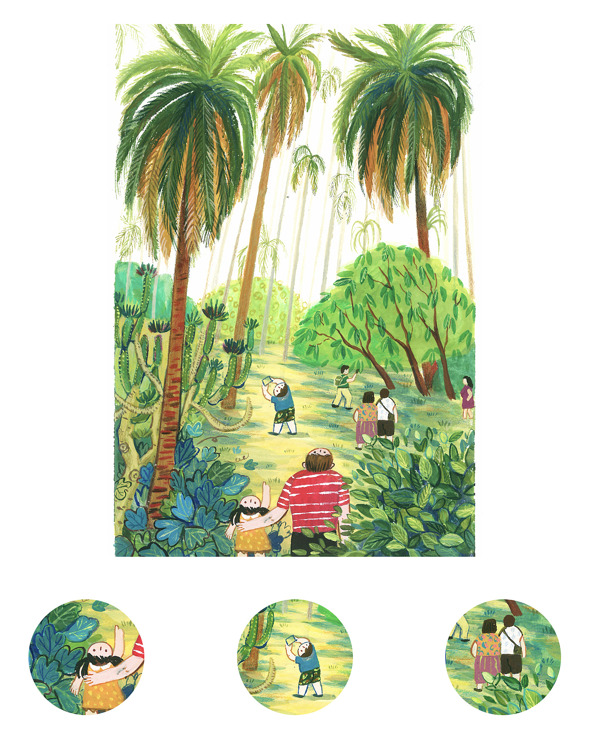 春天的画（图ZMjUyMzk3NDE2） - 创作习作 - 站酷设计师小耳朵_ting原创素材 - 站酷ZCOOL