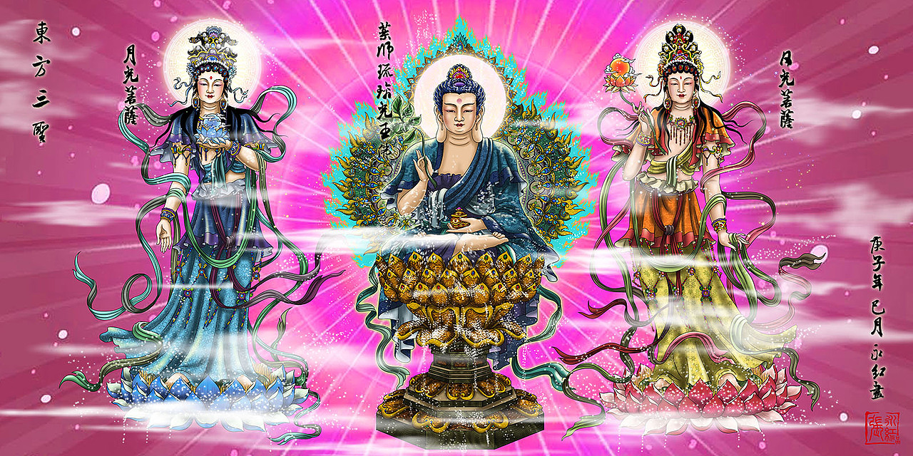 西游记人物谱佛祖菩萨组合