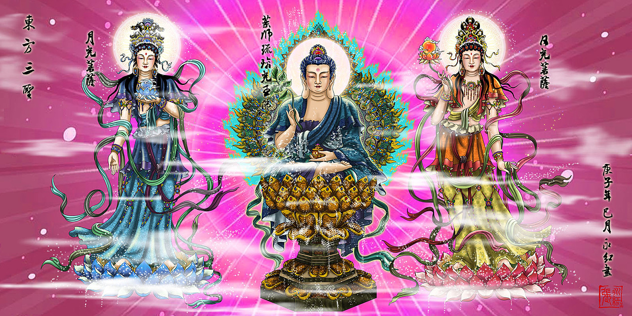 西游记人物谱佛祖菩萨组合