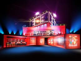 舞台背景展板