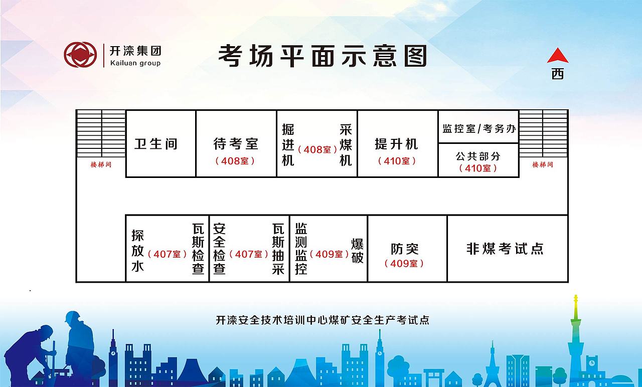 开滦煤矿安全展板设计