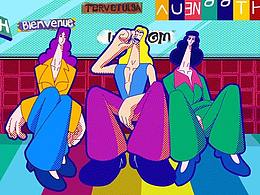 《迷情旧金山》美式复古手绘动画