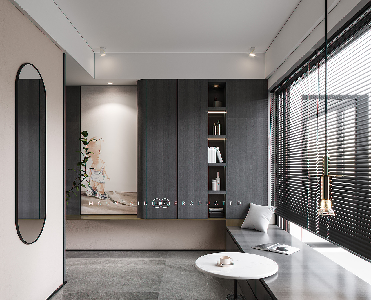 黑白灰现代风格（图ZMjA2NDI4NjYw） - 家装设计 - 站酷设计师山乙建设syjstl原创素材 - 站酷ZCOOL