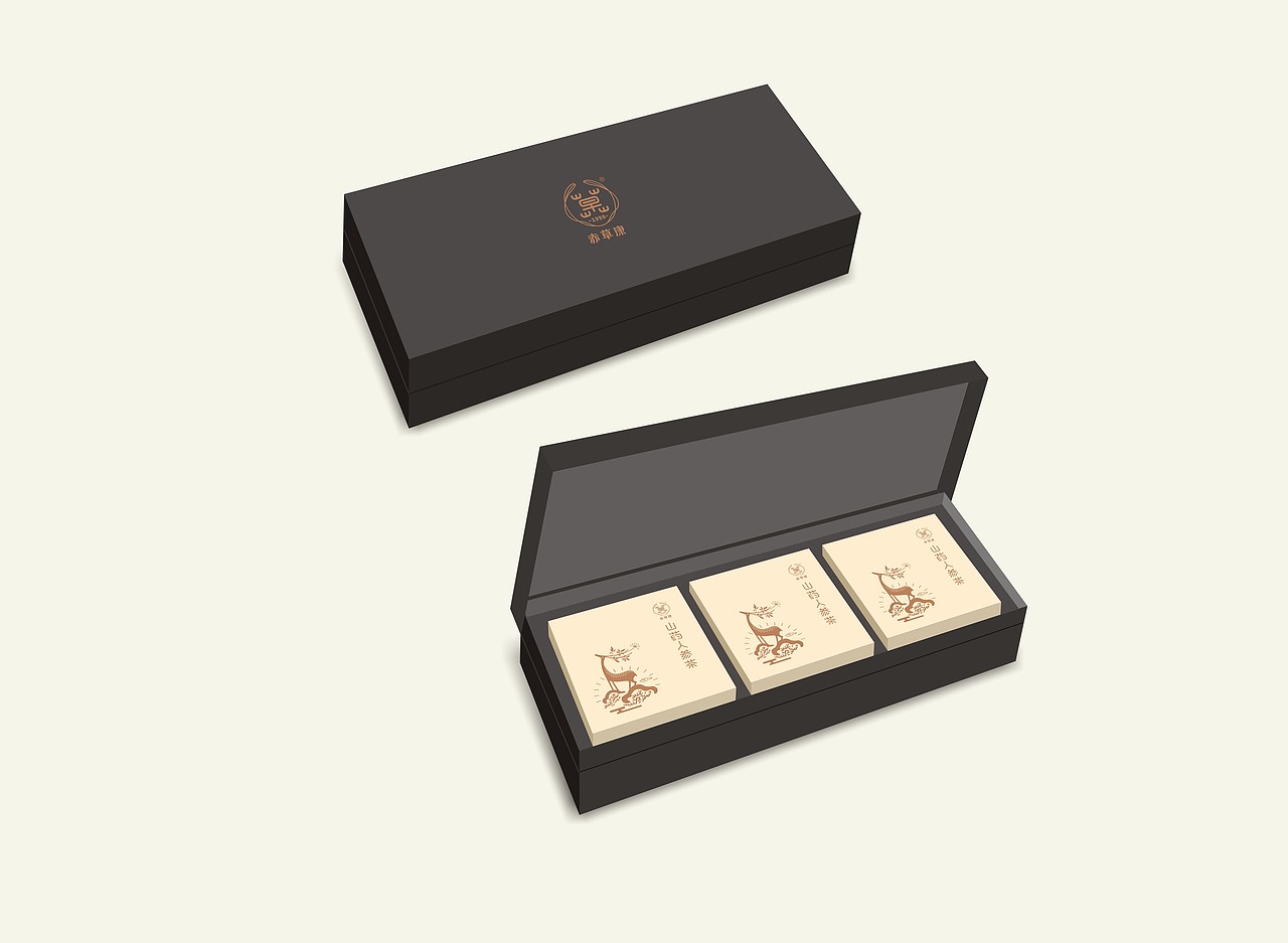 品牌VI视觉—赤草康品牌LOGO设计及包装设计