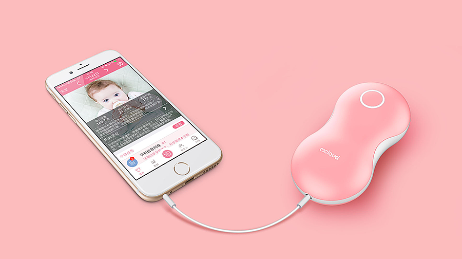 心云胎心仪 ——明明可以靠脸吃饭 它却偏要靠才华（图ZMTc2NzY5MjM2） - 人机交互 - 站酷设计师热浪设计创新原创素材 - 站酷ZCOOL