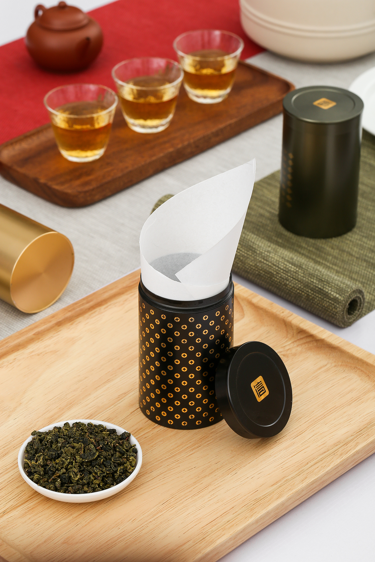 茶叶包装盒金属茶叶盒（图ZMjAzMDE5MzUy） - 产品摄影 - 站酷设计师观以传媒原创素材 - 站酷ZCOOL