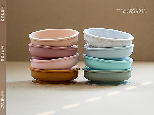 咕哩派 ×『婴儿用品』 | 母婴分格餐盘碗勺 产品摄影
