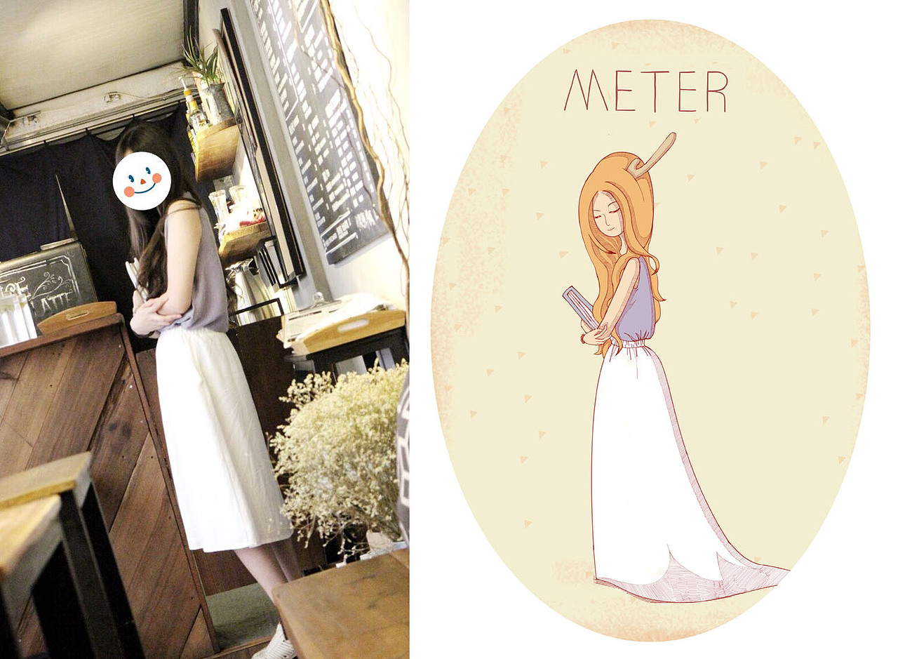 METER米原创插画配图系列（图ZMjkzODA1NzY=） - 休闲/流行服饰 - 站酷设计师杨米米原创素材 - 站酷ZCOOL