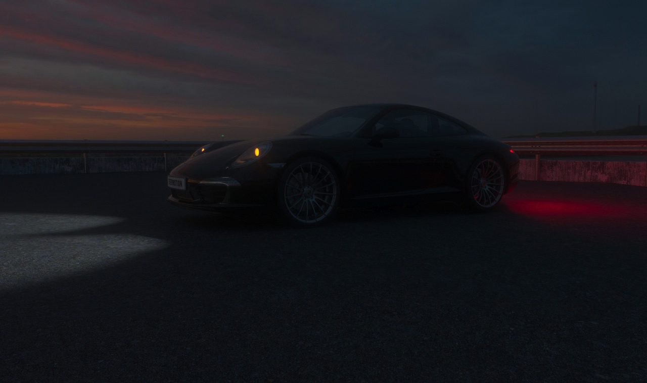 3d max vray汽车渲染