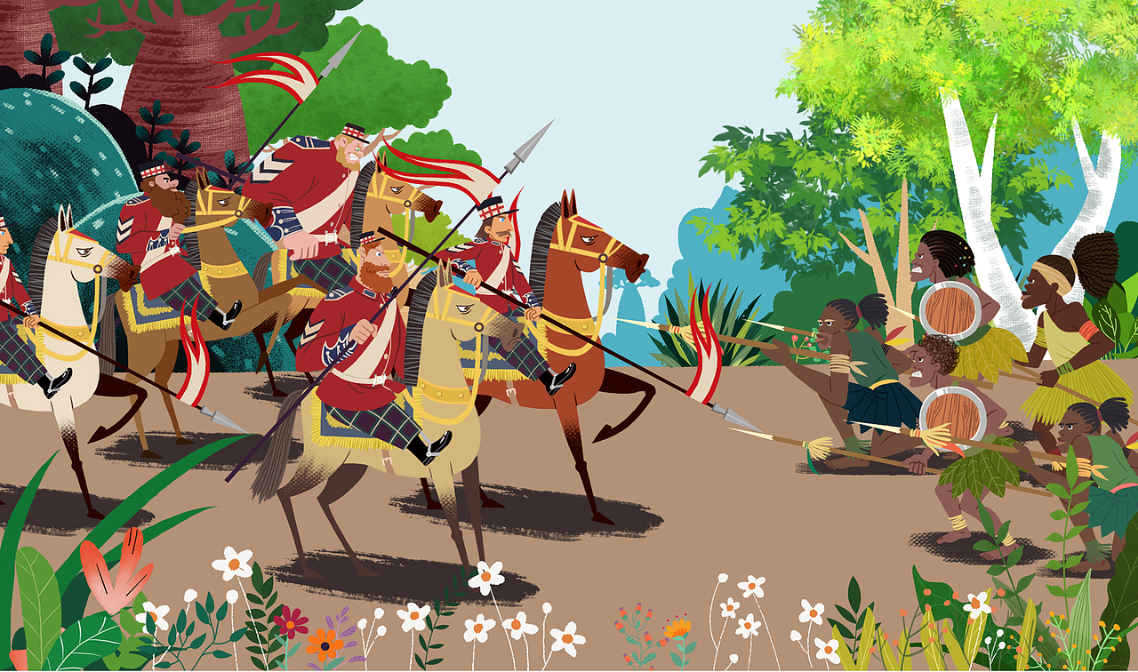 进两年的一些儿童插画(已出版)