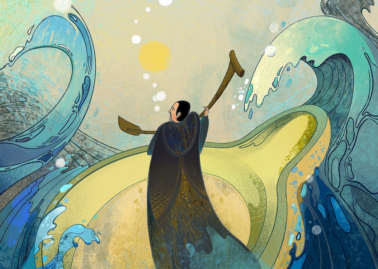 逍遥游绘本|插画|商业插画|somuizsun_原创作品-站酷zcool