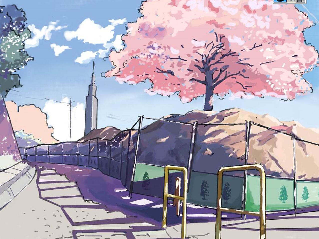 临摹场景|动漫|动画片|z72711510_临摹作品-站酷(zcool)