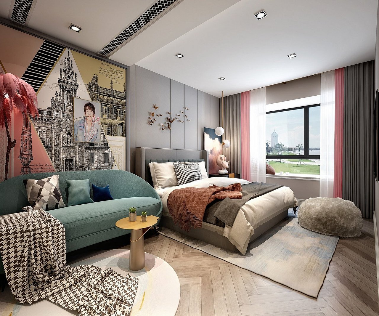 深圳装修:黄埔雅苑,现代简约风,生活就是这样简单