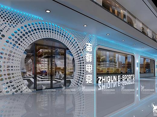 高端电竞！辽宁阜新万达广场·志群电子竞技俱乐部