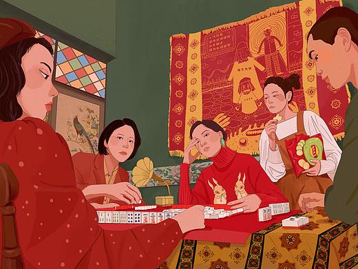 打麻将