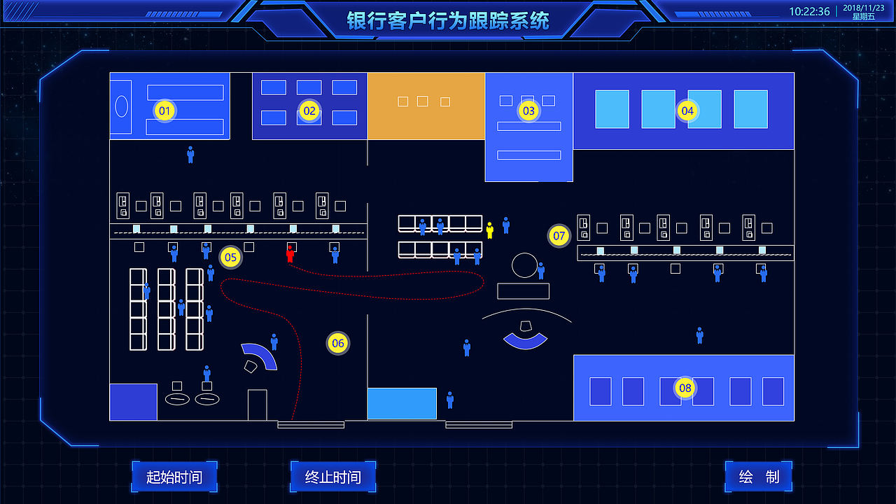 银行监控系统（图ZMTU1Mzk3NjQw） - Portal Site - 站酷设计师伴月ban原创素材 - 站酷ZCOOL