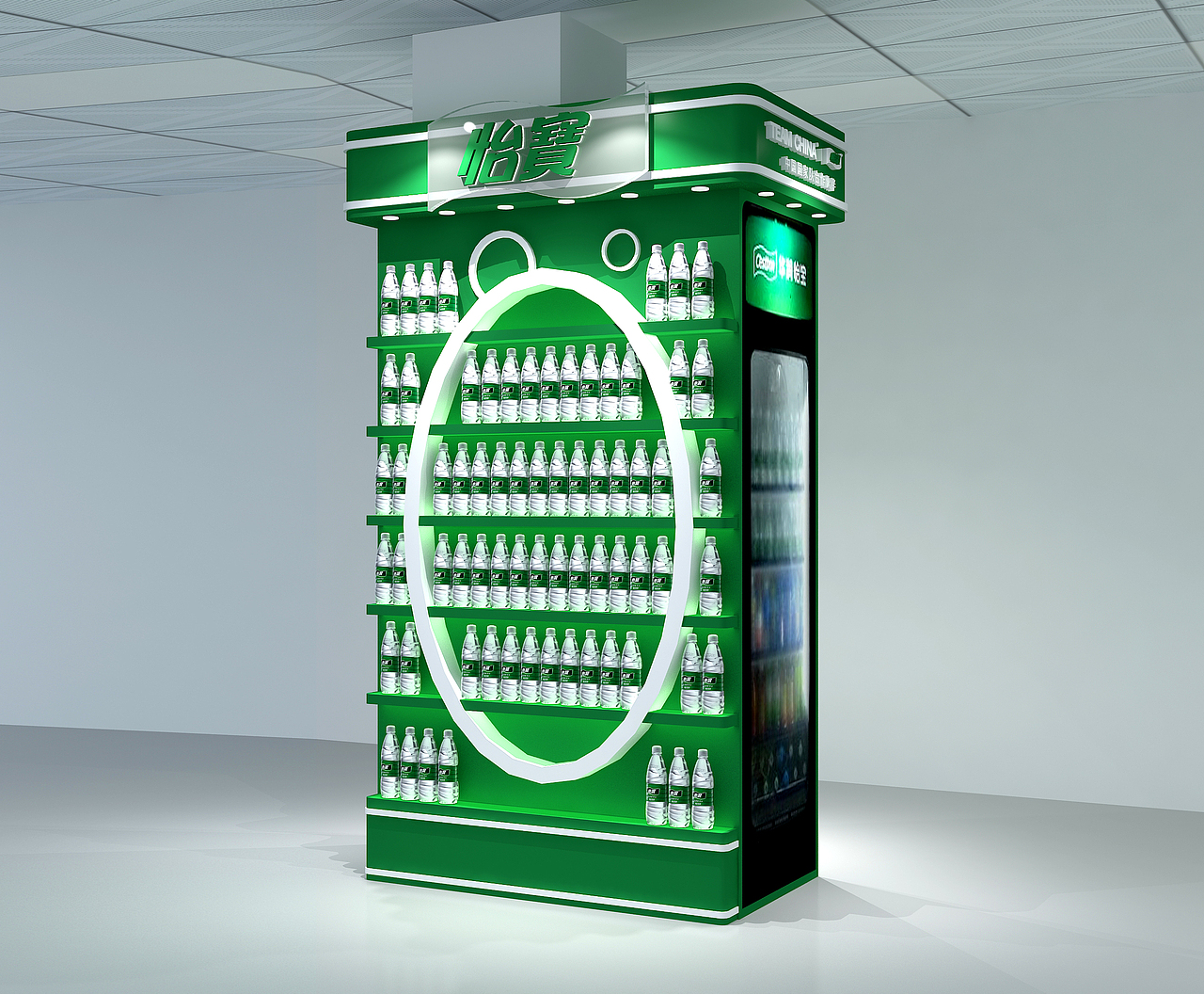 超市包柱陈列（图ZMjkyNjY4MjQ4） - 产品 - 站酷设计师毛头设计原创素材 - 站酷ZCOOL