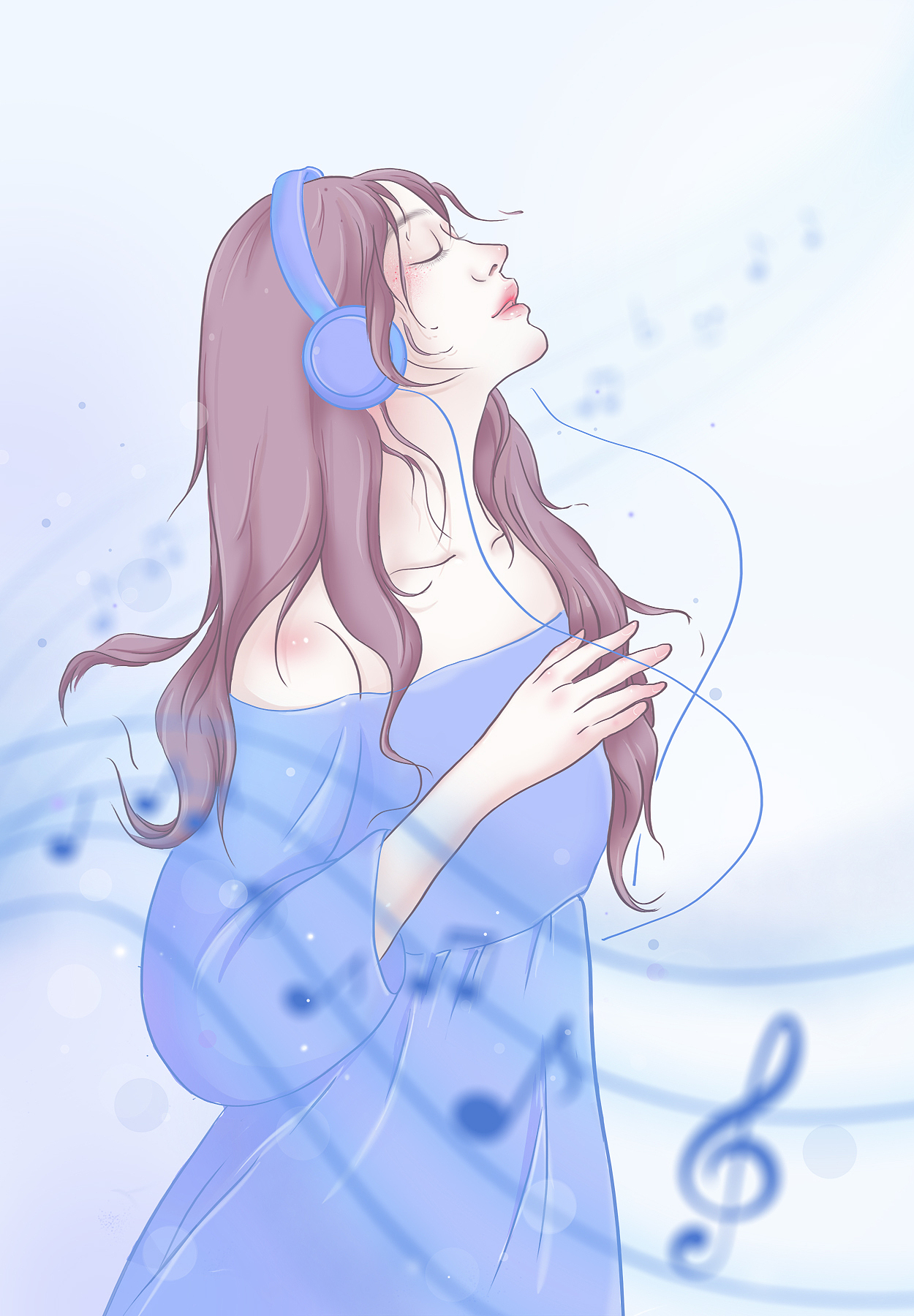 三月插画（图ZMTUxMTM1MTU2） - 商业插画 - 站酷设计师粥粥酱子原创素材 - 站酷ZCOOL
