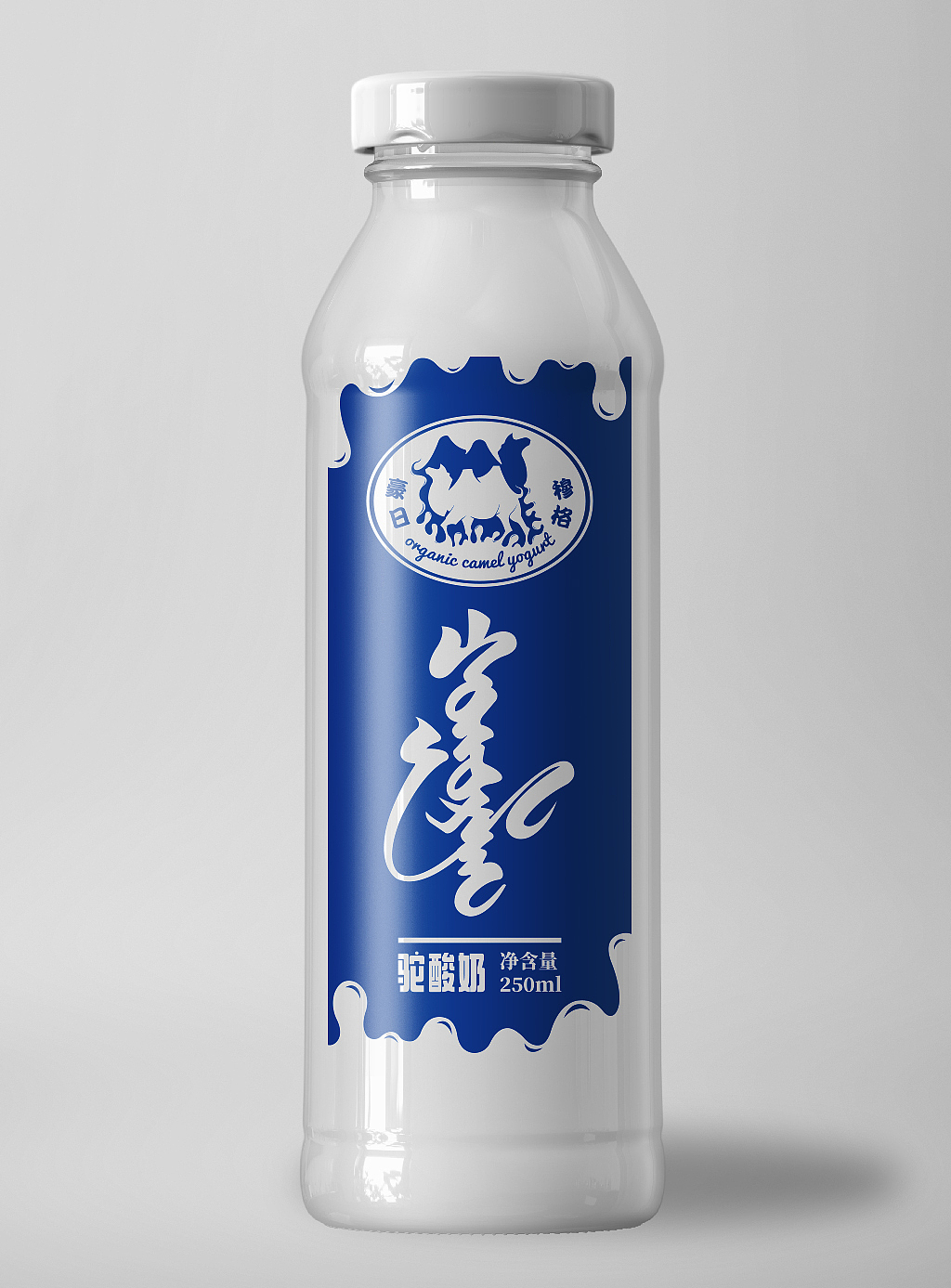 驼酸奶包装