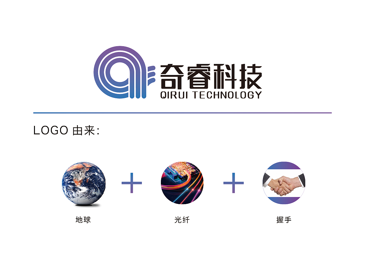 奇睿科技vi品牌形象设计（图ZMTY2OTE0MTky） - Logo - 站酷设计师庄福勇原创素材 - 站酷ZCOOL