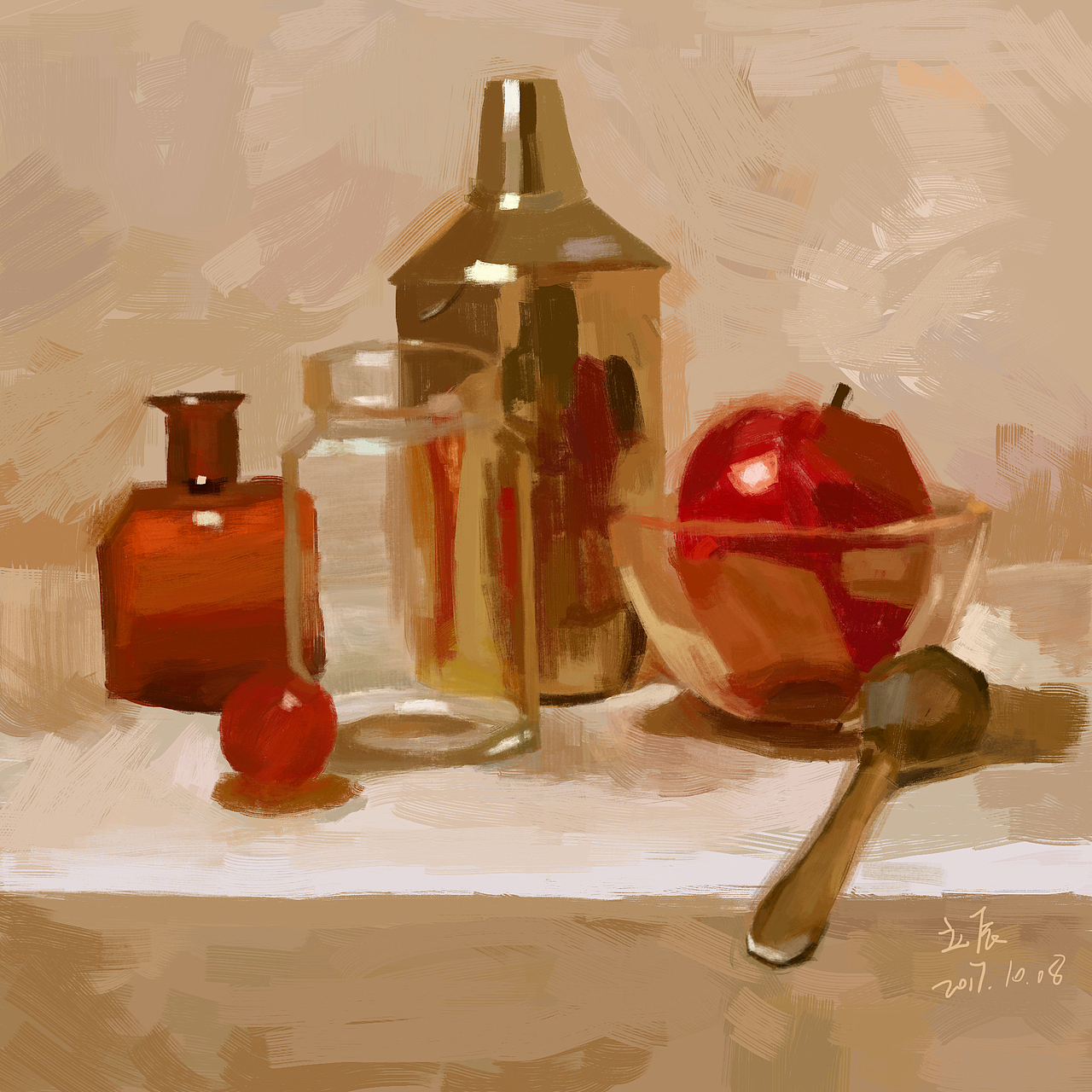 板绘练习（图ZOTk3NjY0OTI=） - 创作习作 - 站酷设计师Frederick_原创素材 - 站酷ZCOOL