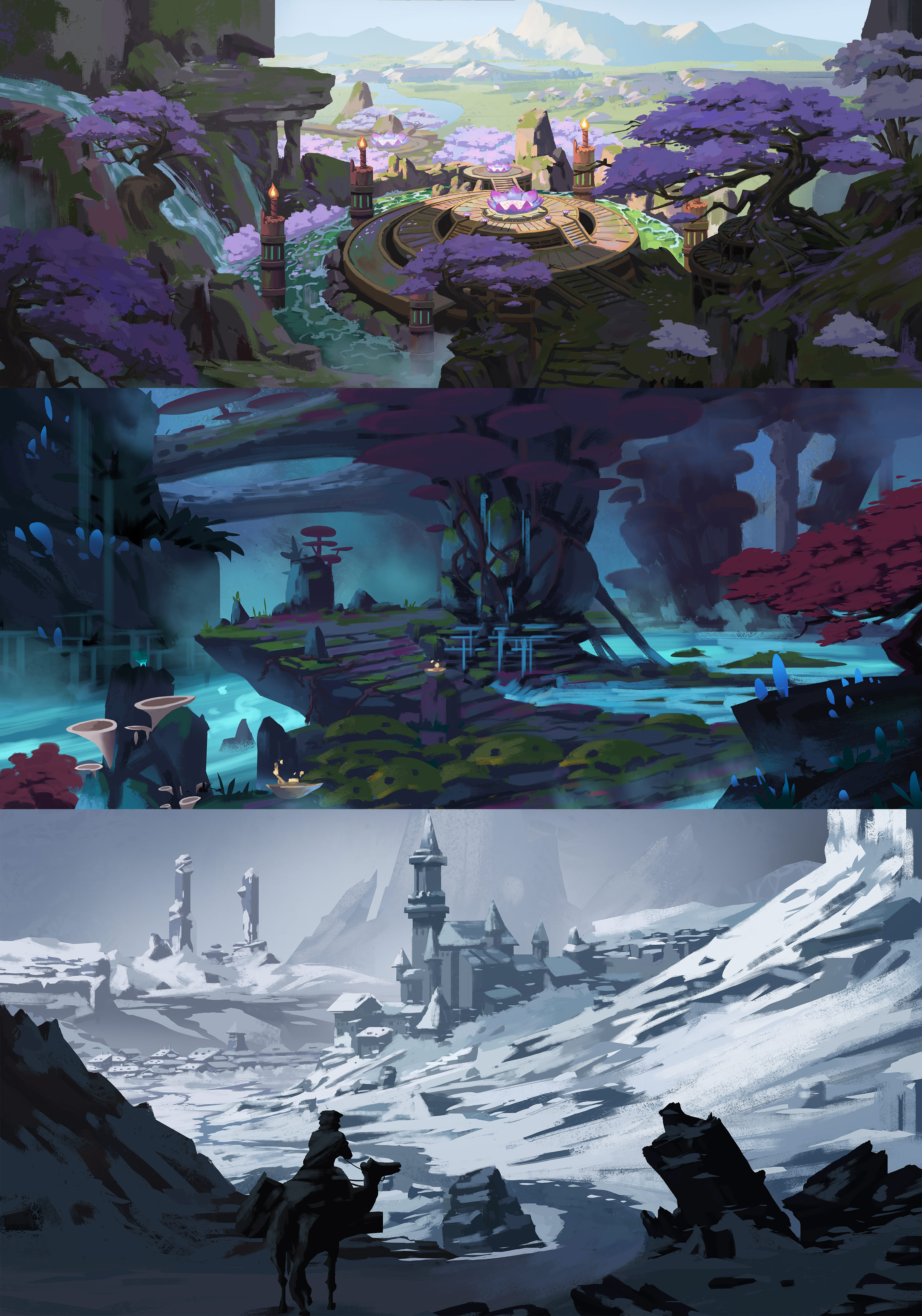 场景气氛|插画|游戏原画|感恩生活的每一天 - 原创作品 - 站酷 (zcool