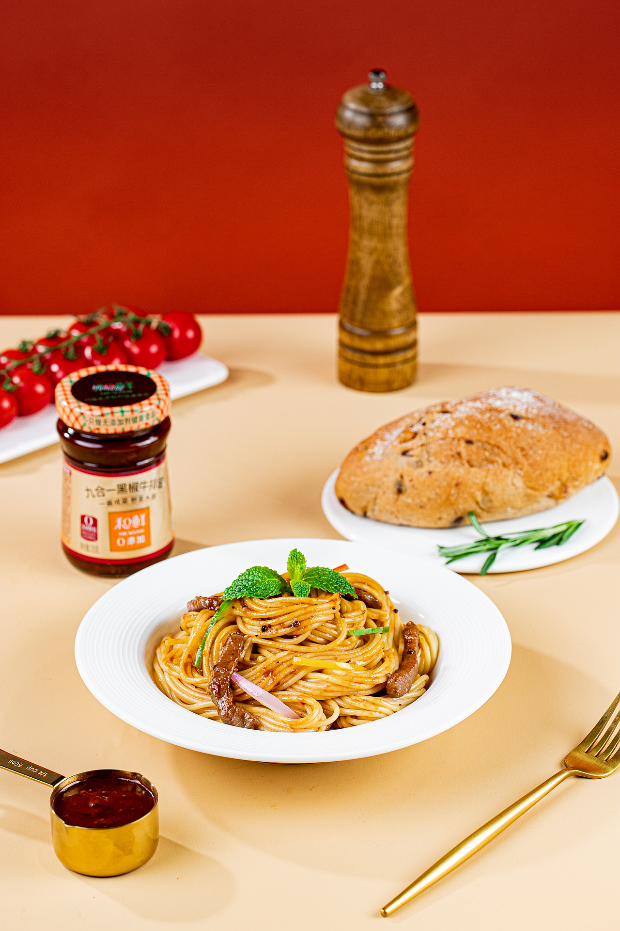 牛排x黑椒酱拍摄