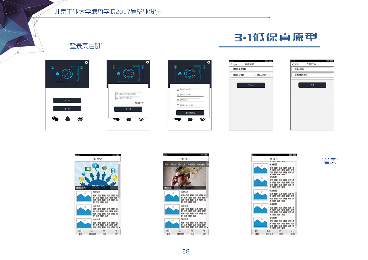 北京科技情报App （IOS）+#青春答卷2017#（图ZODcxMzI0OTY=） - 交互/UE - 站酷设计师张聪明1209原创素材 - 站酷ZCOOL