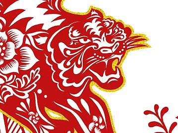 虎新年新年电商手机页面