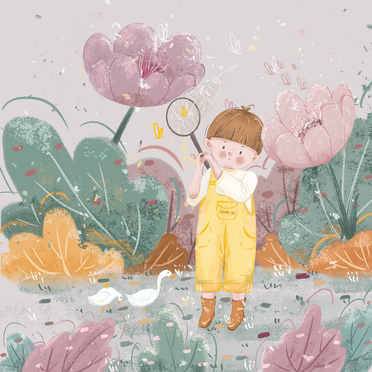 儿插|捕昆虫的春天系列3