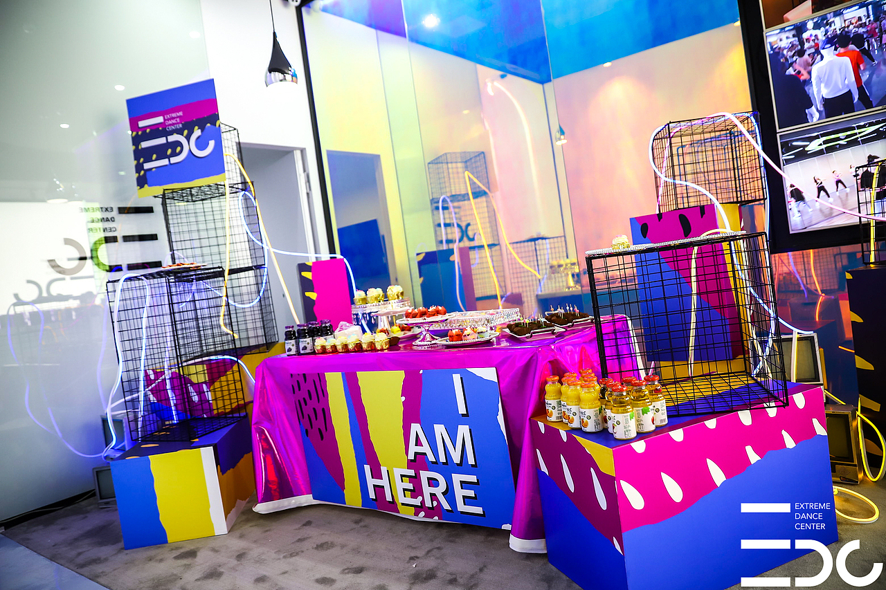 EDC女子瘦身中心上海开业场景设计