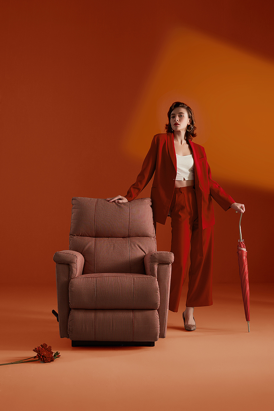 沙发摄影 lazboy coco椅