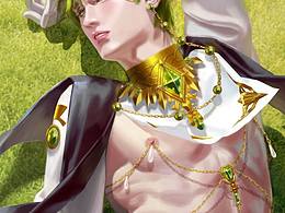 游戲角色生日賀圖