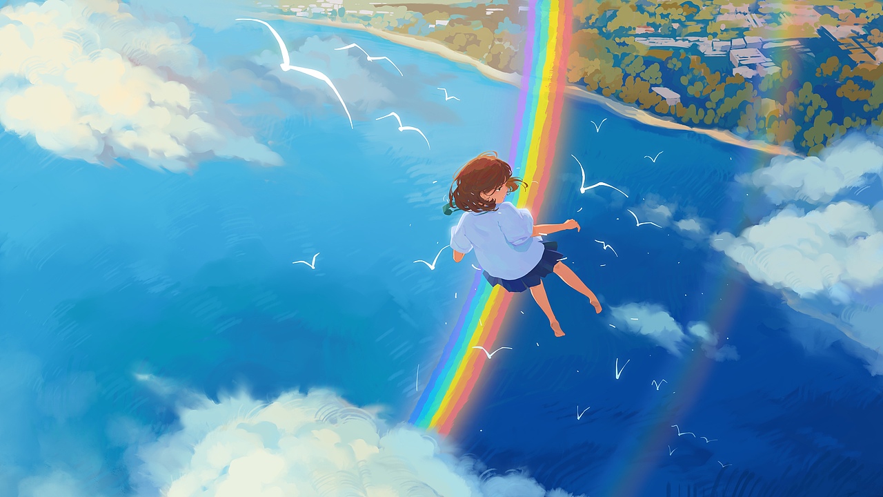 无翼飞行（图ZMzIyNDIwMTg4） - 艺术插画 - 站酷设计师四方不二原创素材 - 站酷ZCOOL