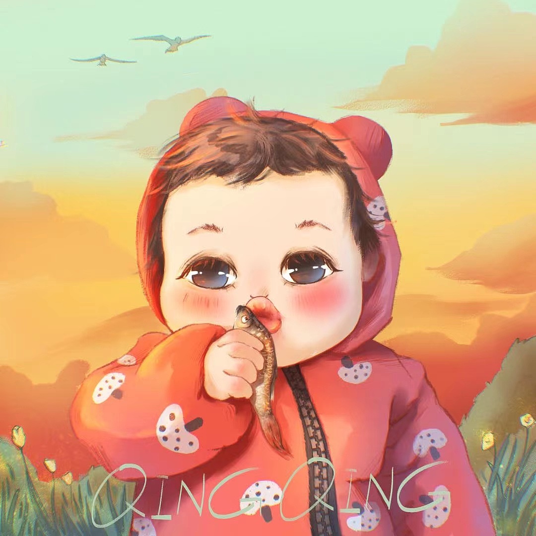 小女孩（图ZMzE0MzU1NzMy） - 创作习作 - 站酷设计师ThreeAunt原创素材 - 站酷ZCOOL